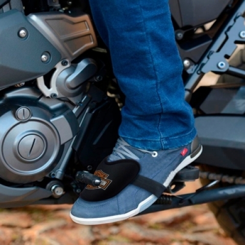Protetor de tênis para moto em neoprene, pedaleira da moto-70007