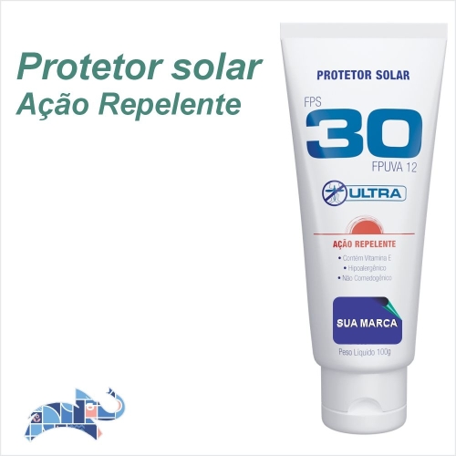 Protetor solar com REPELENTE FPS 30 ultra - 120g-AFK-77052