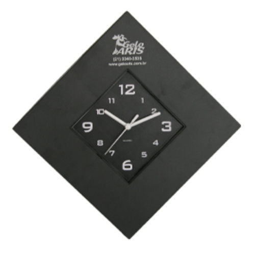 Relógio de Parede Cubo Losango-AFK-77AG12CUL
