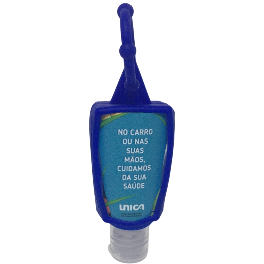 30ml - Álcool gel com alça de silicone
