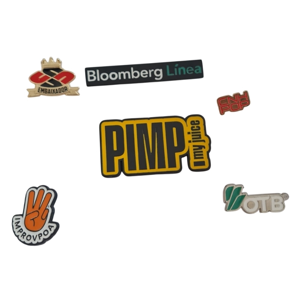 Botton/PIN em Metal Resinado