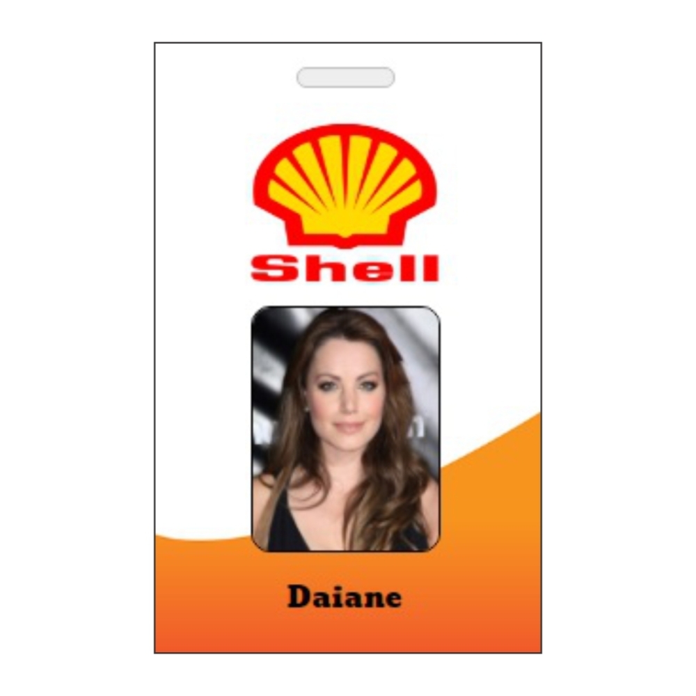 CRACHA DE IDENTIFICAÇÃO - PVC