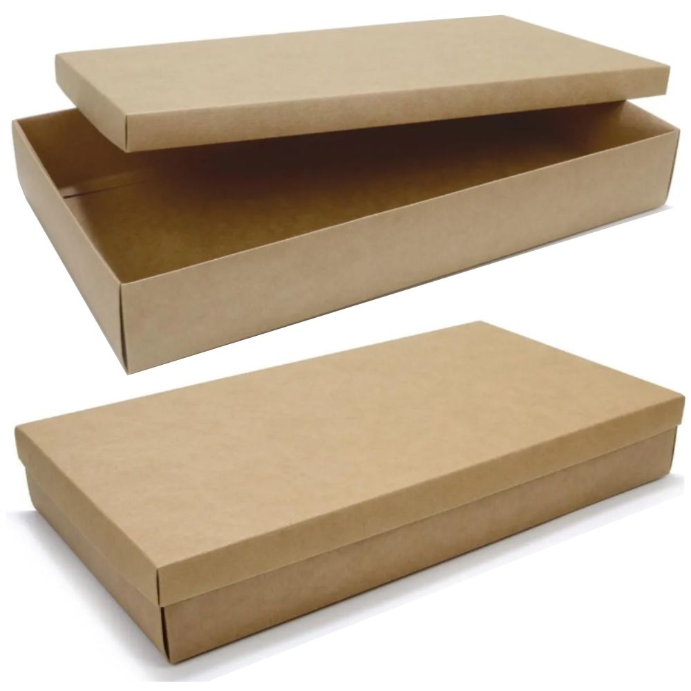 Caixa fundo e tampa ( embalagem, estojo )em Kraft 280g-AFK-7770107