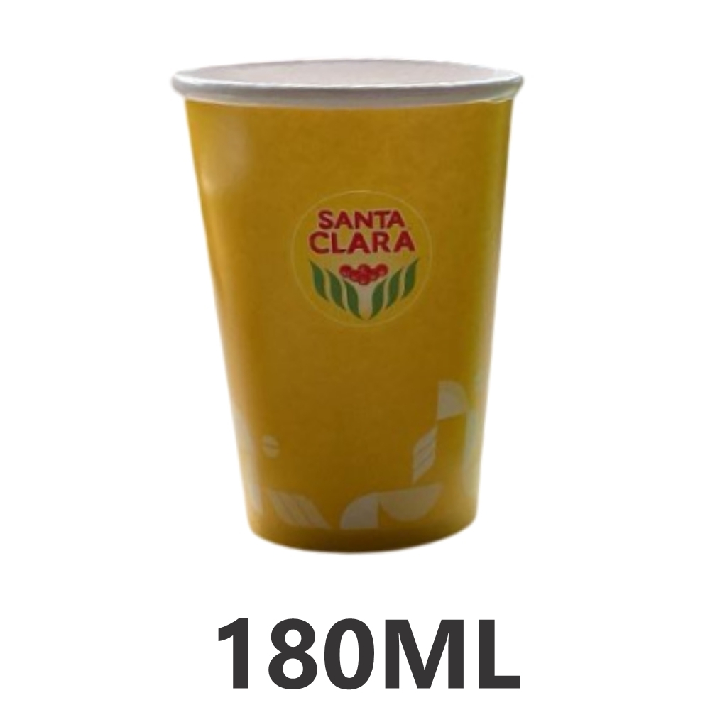 Copo Reciclavel/biodegradavel 180ML - Com e Sem Tampa-AFK-776531