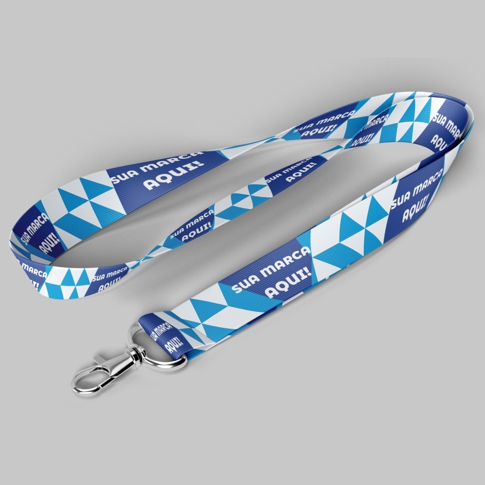 Cordão personalizado para Crachá - com mini mosquete-AFK-77021