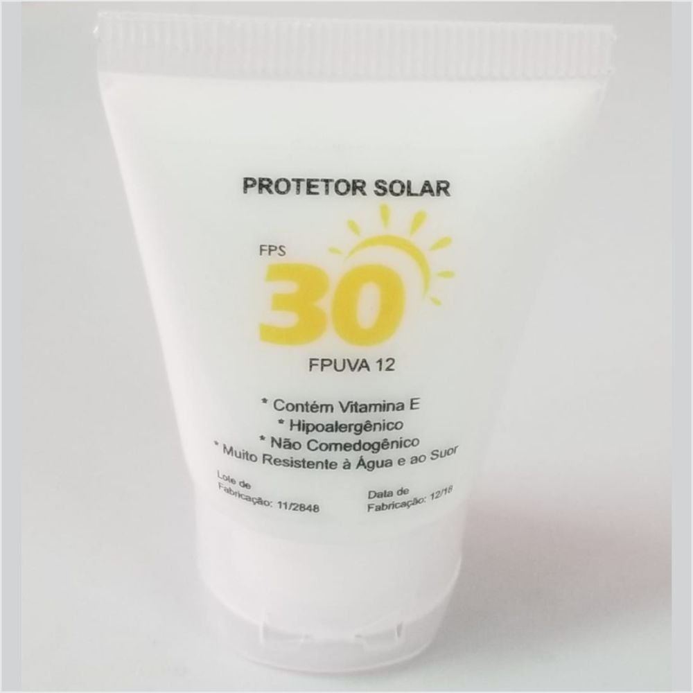 60ml - Protetor solar fator 30fps - com 60ml 
